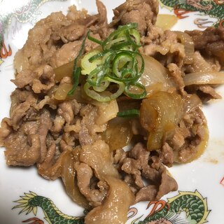 豚肉の生姜焼き